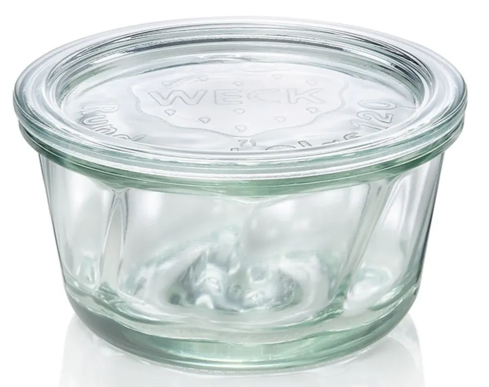Vaso WECK Gugelhupf 450ml RR120 con coperchio