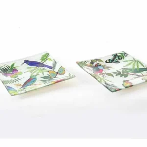 Vassoio cristallo 15x15x1,5cm bd-138236