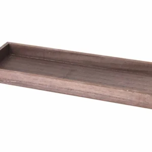 Vassoio legno 40x14x3cm marrone