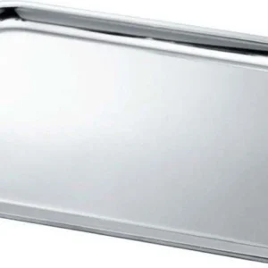 Vassoio Da Portata Da Tavola Accioio Inox Rettangolare 39x29cm Hotelleria