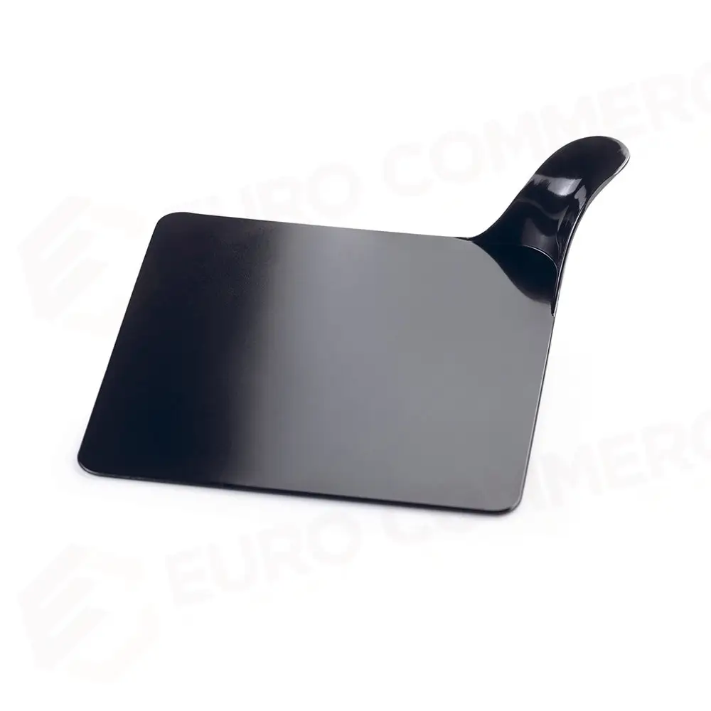 VASSOIO QUADRATO PER MONOPORZIONE - NERO - 80 X 80 MM - 250 PZ - VP1NR - PAVONI ITALIA