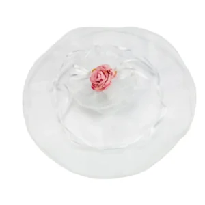 Velo portaconfetti bianco 23cm con tirante bianco