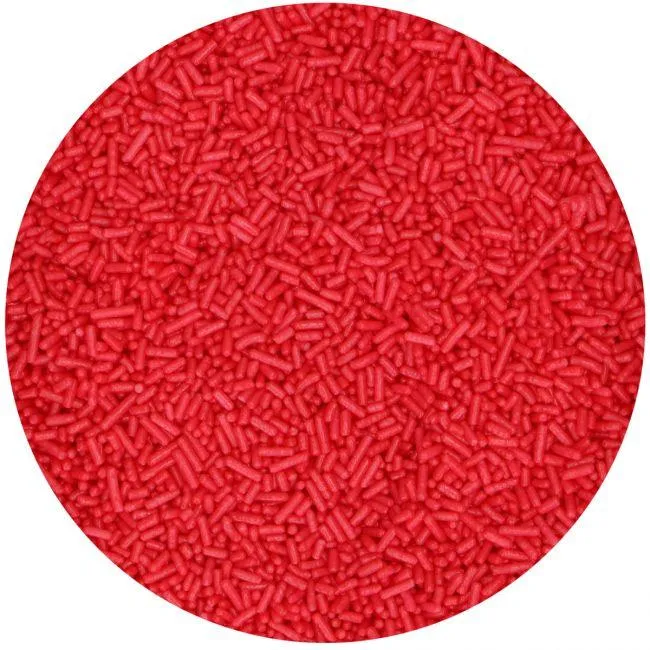 Vermicelli di Zucchero - Rosso 80g