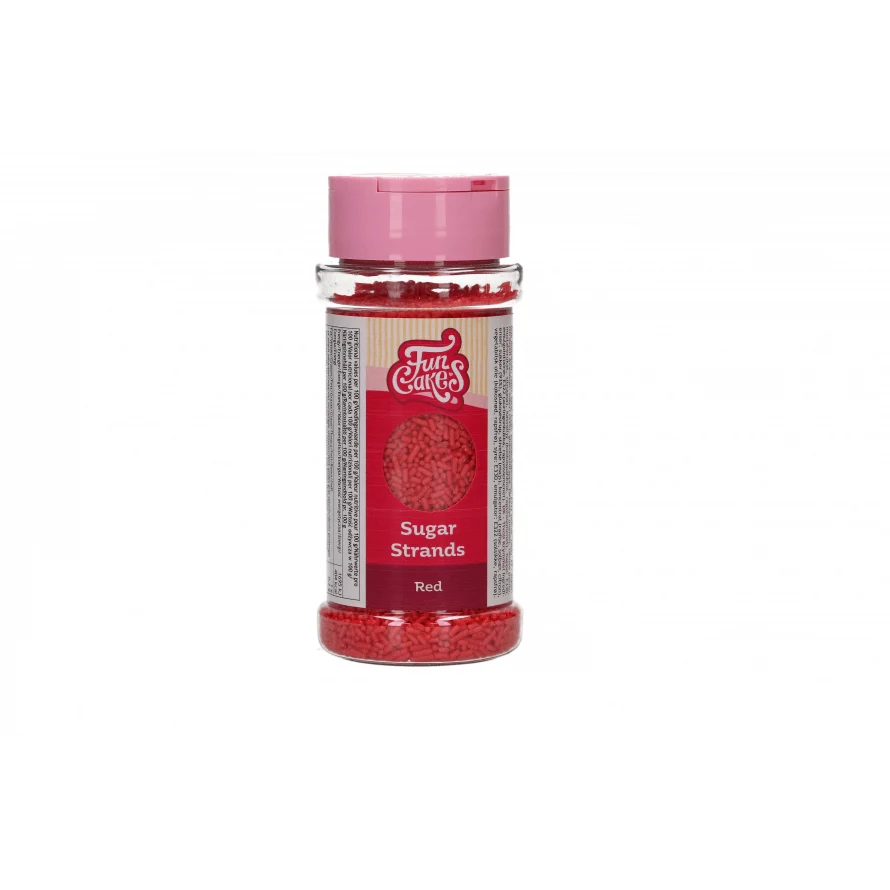 Vermicelli di Zucchero - Rosso 80g