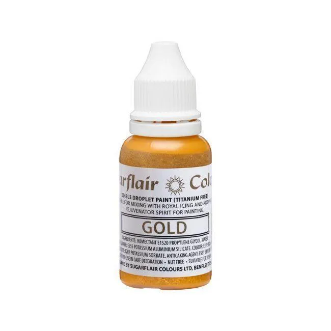 Vernice Commestibile Oro - 14ml
