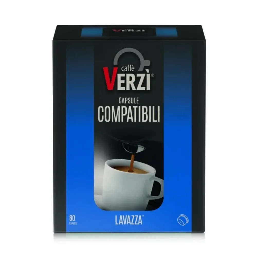 Verzi Caffè Compatibile Lavazza Blu Ricco 80pz