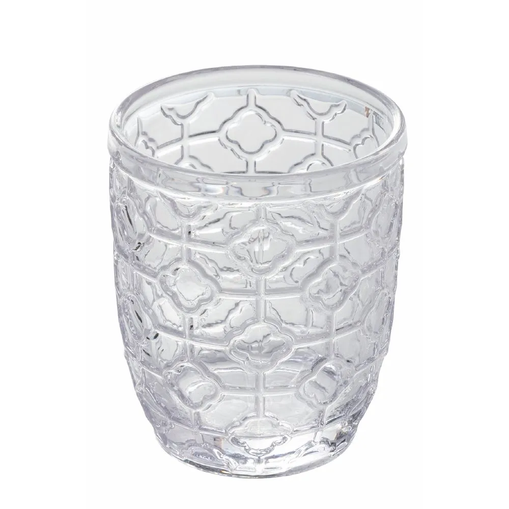 VILLA D'ESTE HOME TIVOLI Geometrie Set 6 Pezzi Bicchieri Acqua 350ml Vetro Trasparente