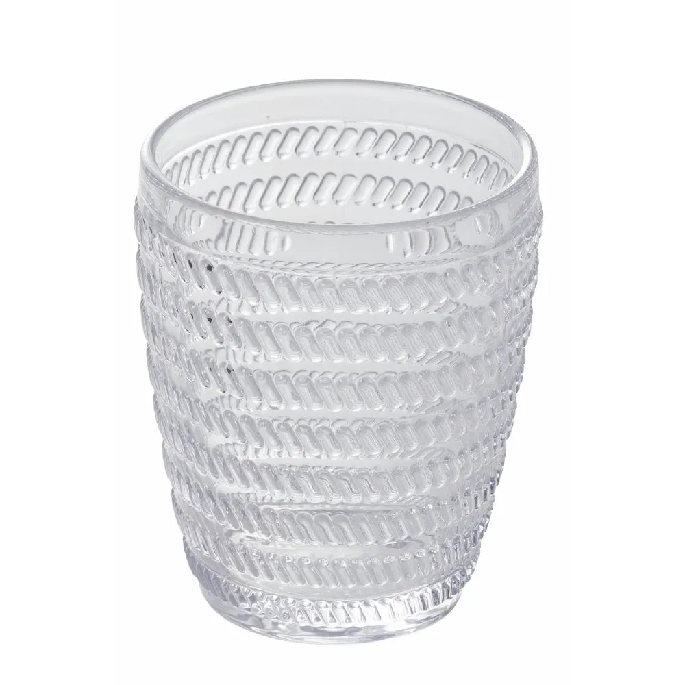 VILLA D'ESTE HOME TIVOLI Geometrie Set 6 Pezzi Bicchieri Acqua 350ml Vetro Trasparente