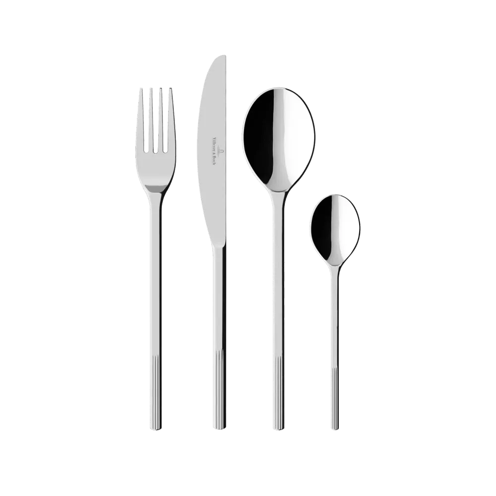 Villeroy & Boch Afina Servizio Posate Set 24 pezzi Acciaio Inox