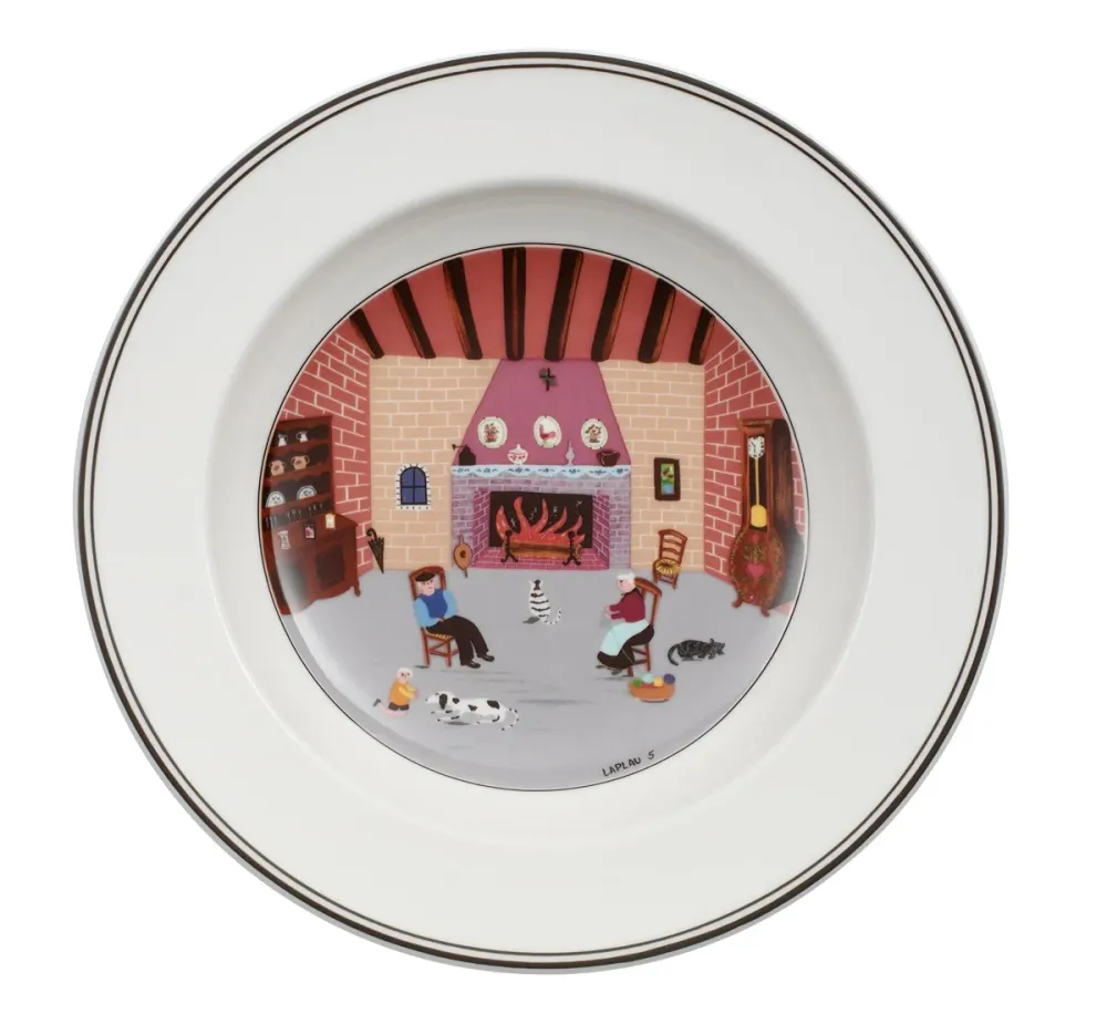 Villeroy & Boch Design Naif Set 6 Piatti Fondi decori assortiti