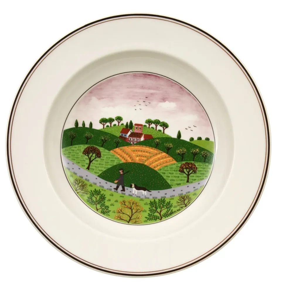 Villeroy & Boch Design Naif Set 6 Piatti Fondi decori assortiti