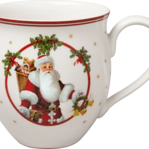 Villeroy & Boch Natale Toy's Delight Bicchiere Tazza mug Babbo Natale e Cervo 14-8585-4870