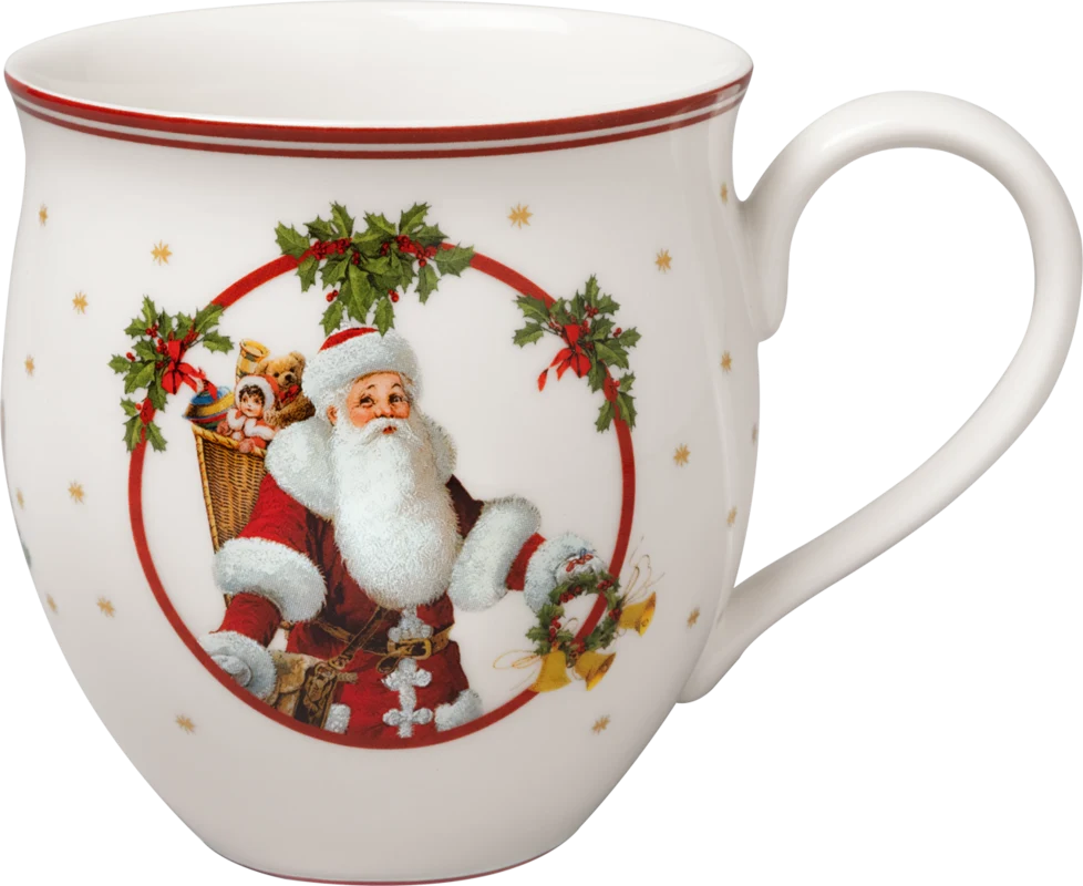 Villeroy & Boch Natale Toy's Delight Bicchiere Tazza mug Babbo Natale e Cervo 14-8585-4870
