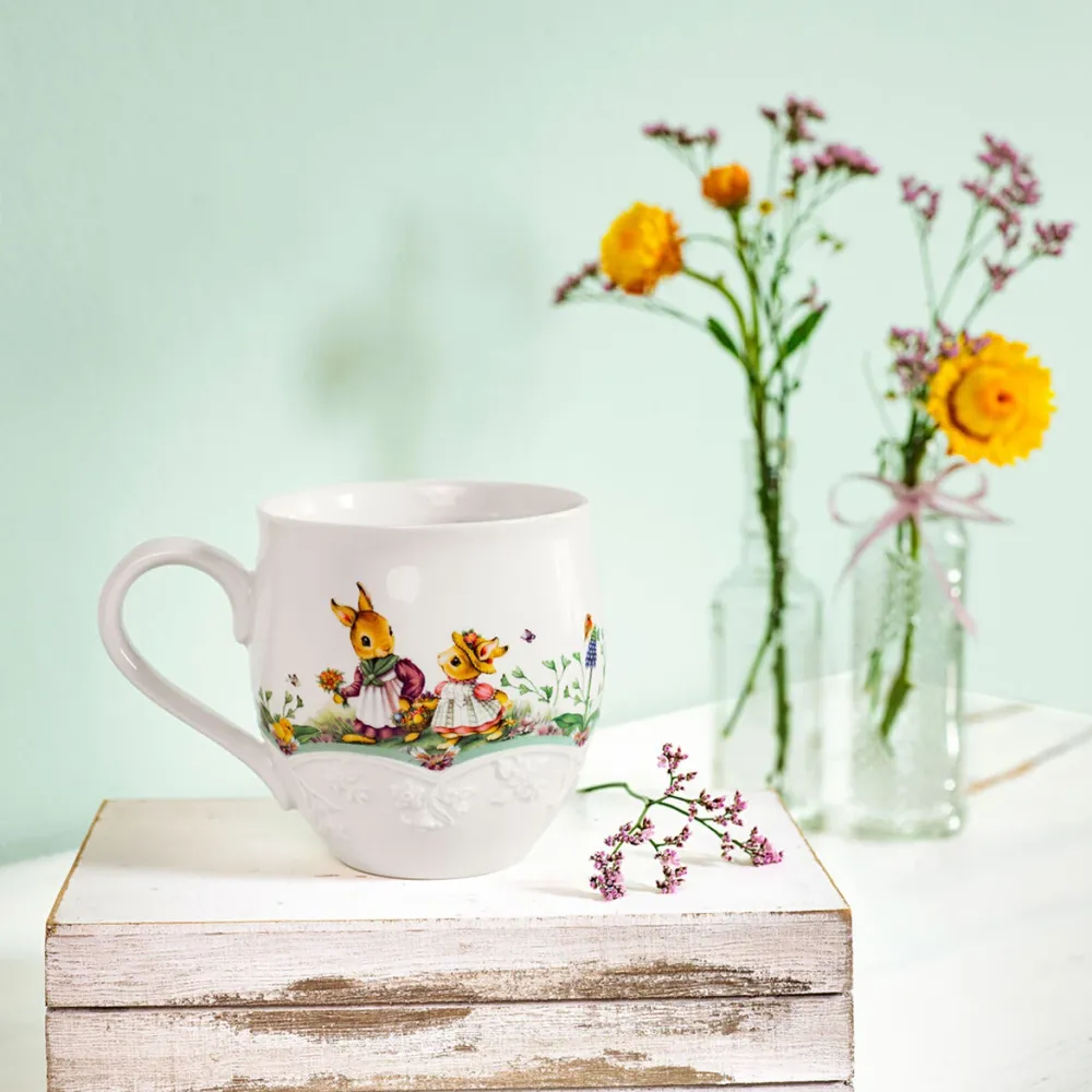 VILLEROY & BOCH Spring Fantasy Tazza Caffè Mug 530ml 10,5cm Tavola di Pasqua