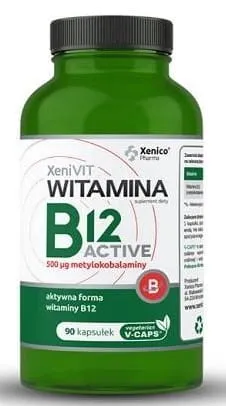 Vitamine B12 attive 90 capsule XENICOPHARMA