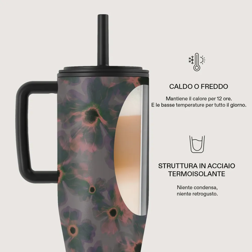 Volcanic Garden - All Day Leakproof Tumbler