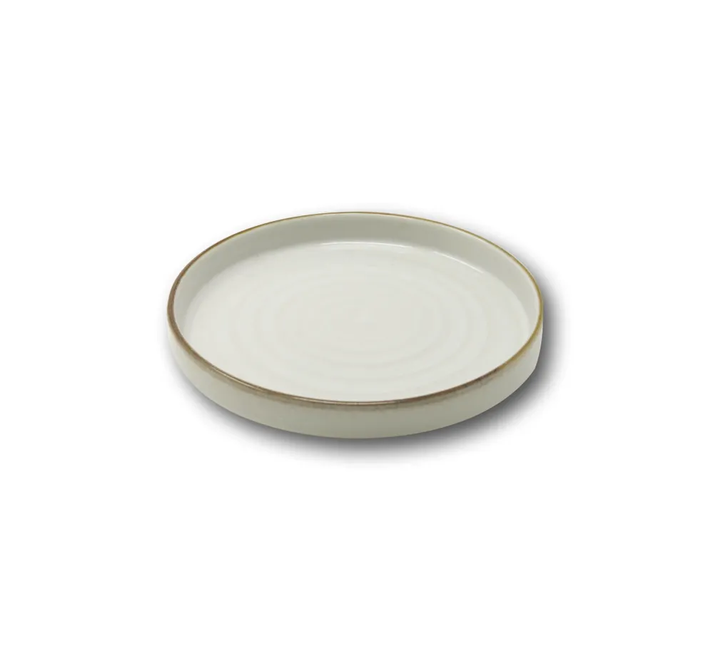 Vortex Bianco Oslo Piatto Piano Nordic Cm.24
