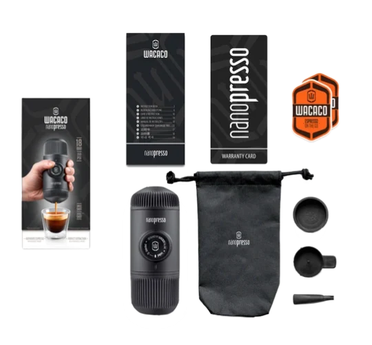 Wacaco Nanopresso Espresso senza elettricità NS Bag