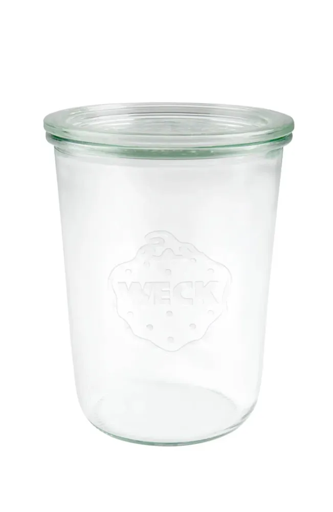 Weck Straight jar 850ml lid and seals - diameter 80mm - pack 6