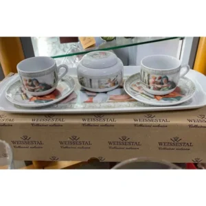 Michelangelo-Le Sibille-tazze caffè porcellana Weissestal
