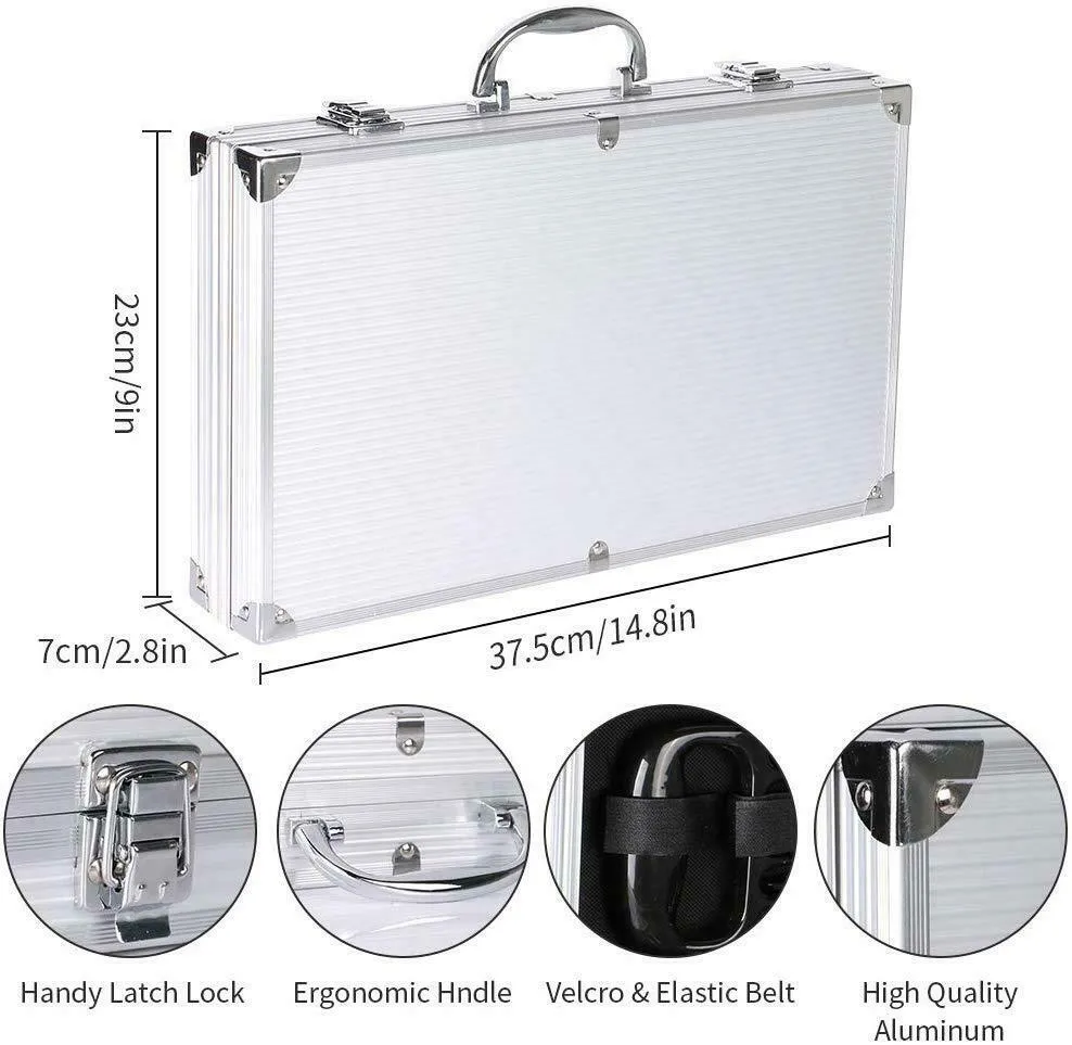 WisFox Attrezzi per Barbecue Set di Utensili Barbecue,28 PCS ...