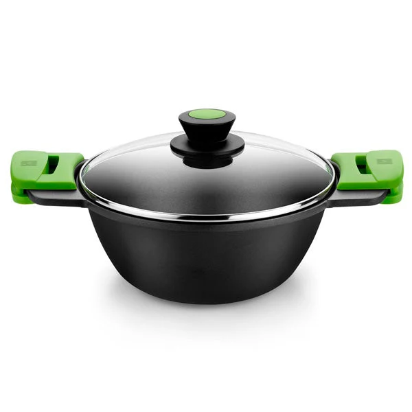 Wok alto con manici concavi per pentole Prior BRA