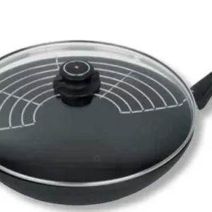 Wok con coperchio ø 32cm Swiss Diamond