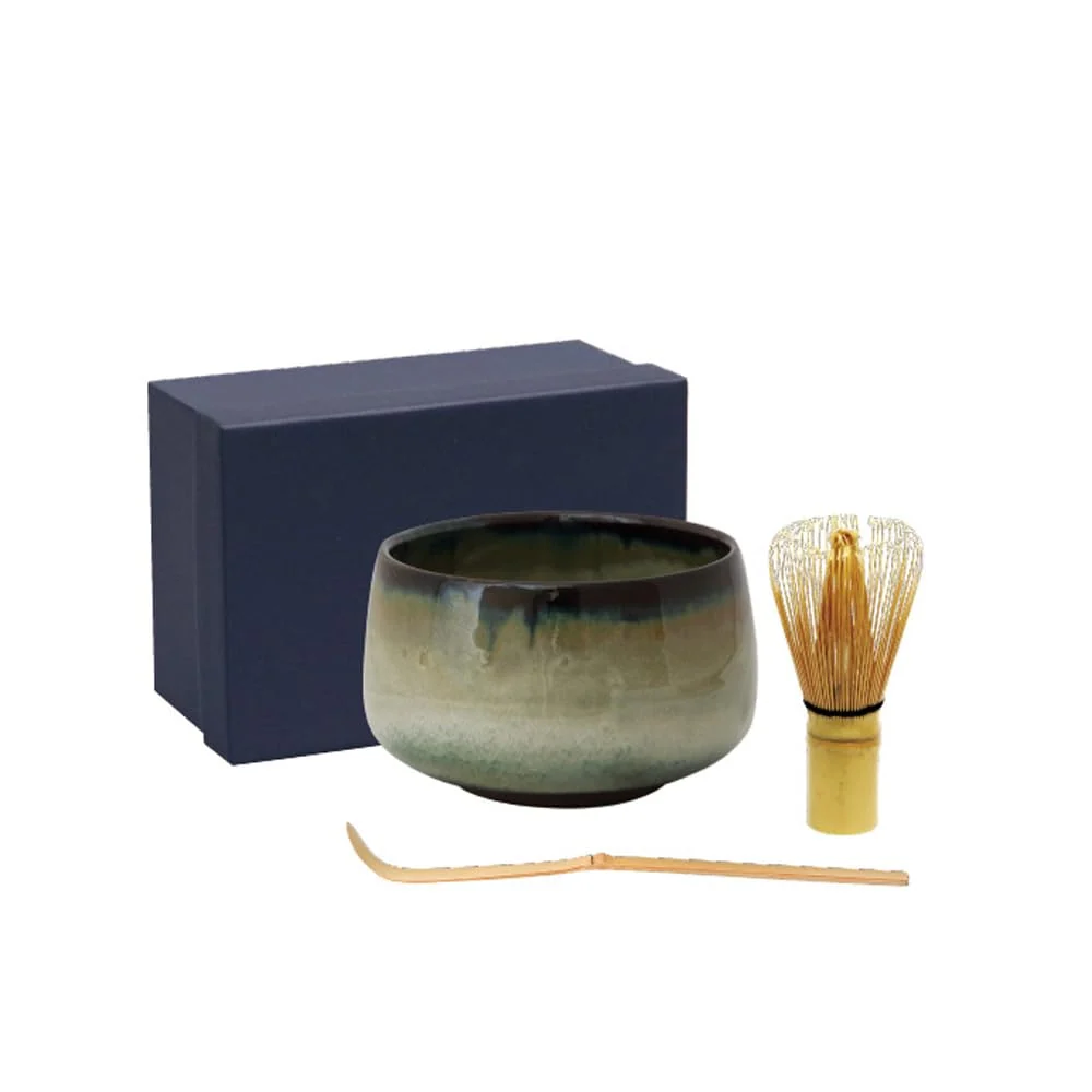 World Create set matcha Hasami Ware Yoi 3 pezzi con ciotola beccuccio 450ml