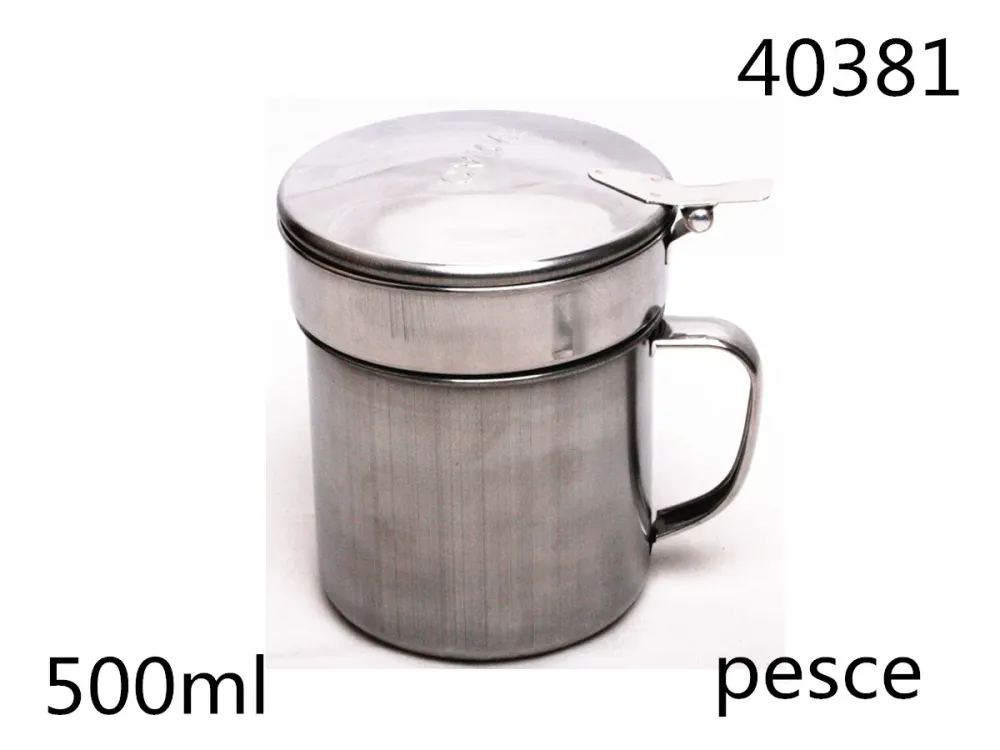 XFR40381 OLIERA ACCIAIO INOX 500ML PESCE