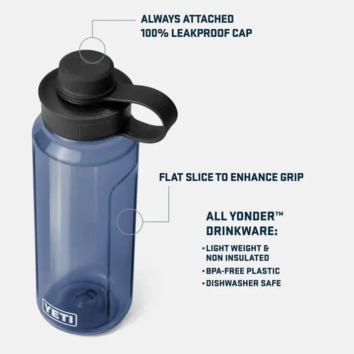 Yonder Tether Bottiglia d'acqua 1L - Blu scuro