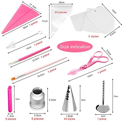 Zaloife, set di 83 beccucci professionali acciaio inox, ugello russo, 44...