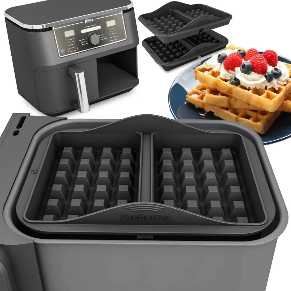 ZauberFry | Inserto per cialde teglia compatibile con Ninja Airfryer (set di 2)