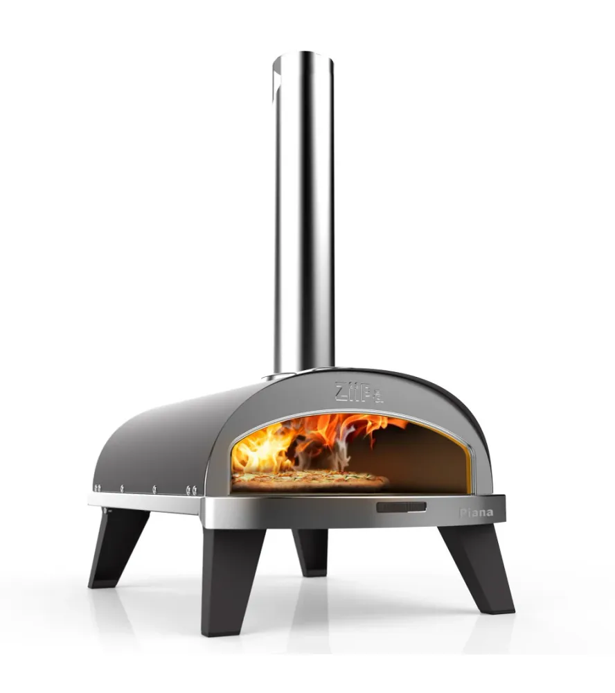 ZiiPa Forno pizza Piana pallet, Ardesia