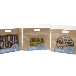 Zipper bag kraft alluminium set 3 pezzi 00718