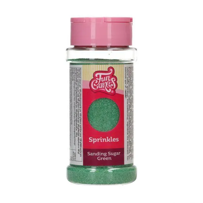 Zucchero Sabbioso Glitterato 80g - Verde