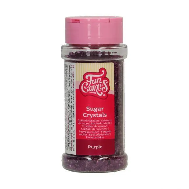 Zucchero Sabbioso Glitterato 80g - Viola