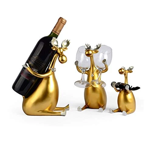 Conservazione delle bottiglie di vino Decorazione decorativa del cremagliera del vino della decorazione del vino del conte...