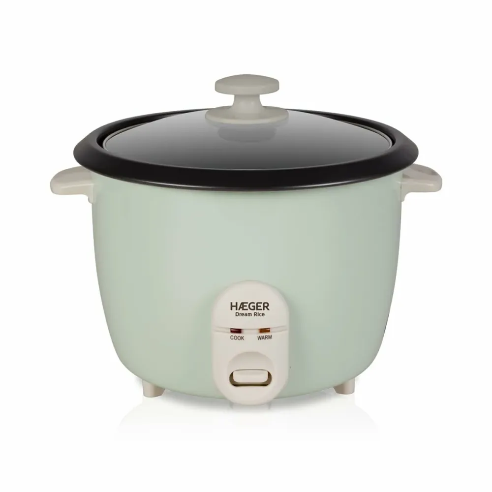 Bollitore Elettrico cuociriso Haeger RC-18L.002A Verde Acciaio inossidabile Plastica 50 W