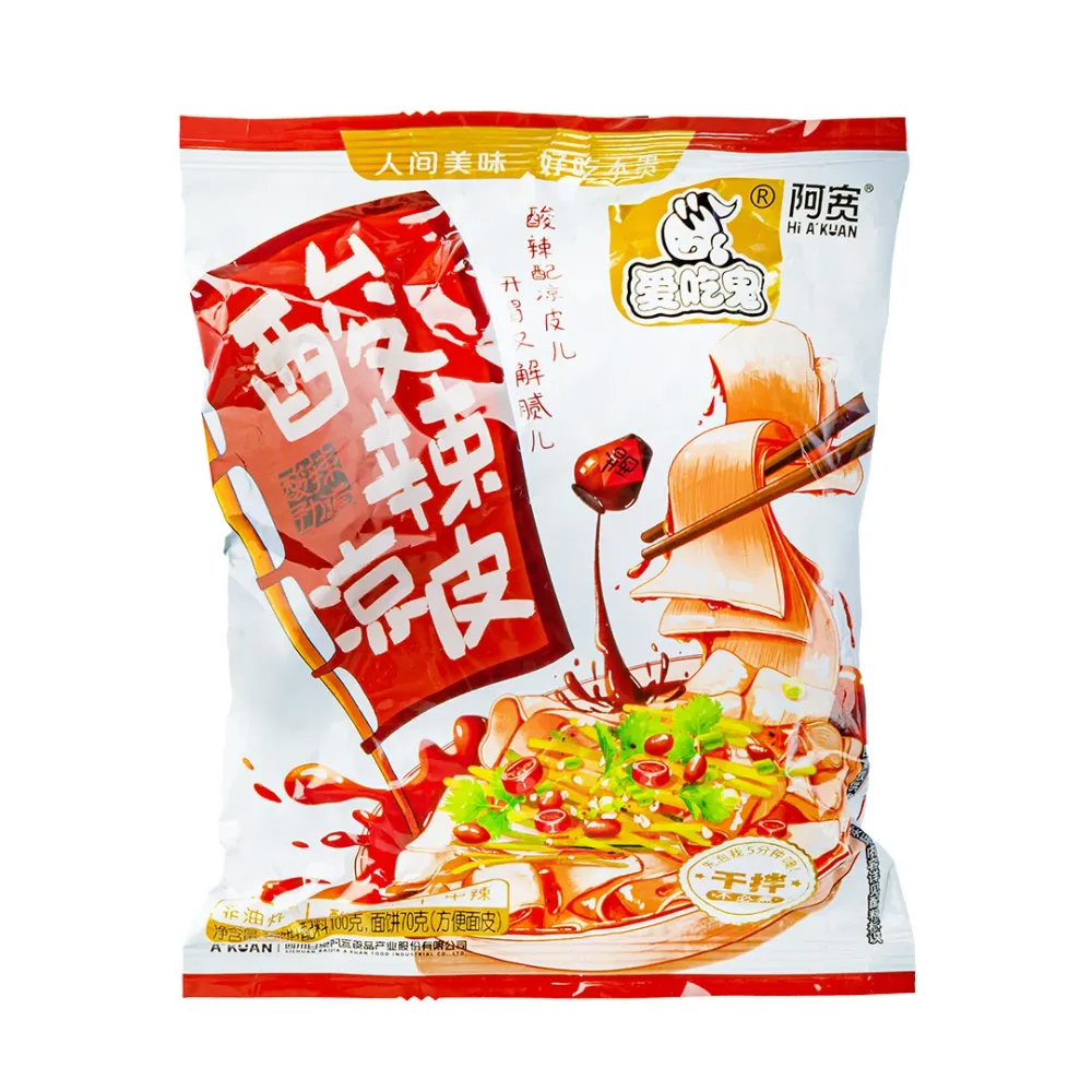 'Kuan Instant Tagliatelle Spicy, tagliatelle piccanti da 95g