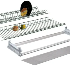 scolapiatti alluminio kit 76 cm