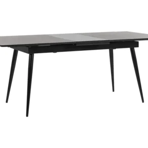 Extending Dining Table 160/200 x 90 cm Nero notte MALDON