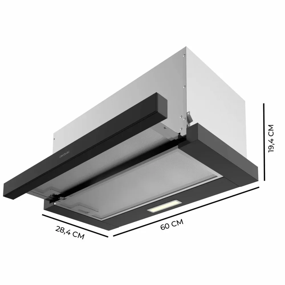 Campana Cecotec Bolero Flux TLM 603500 Nero