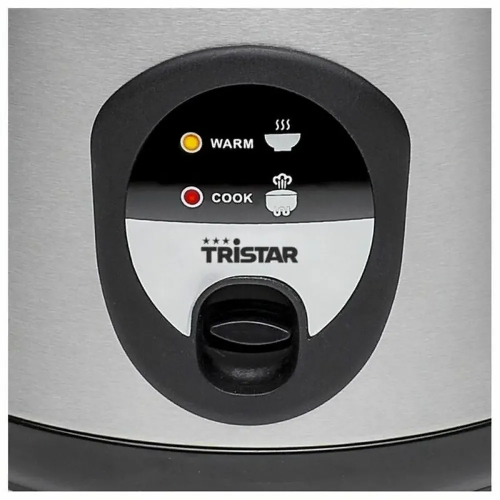 cuociriso Tristar RK-6126 Arrocera 400 W Acciaio inossidabile Argentato 1 L
