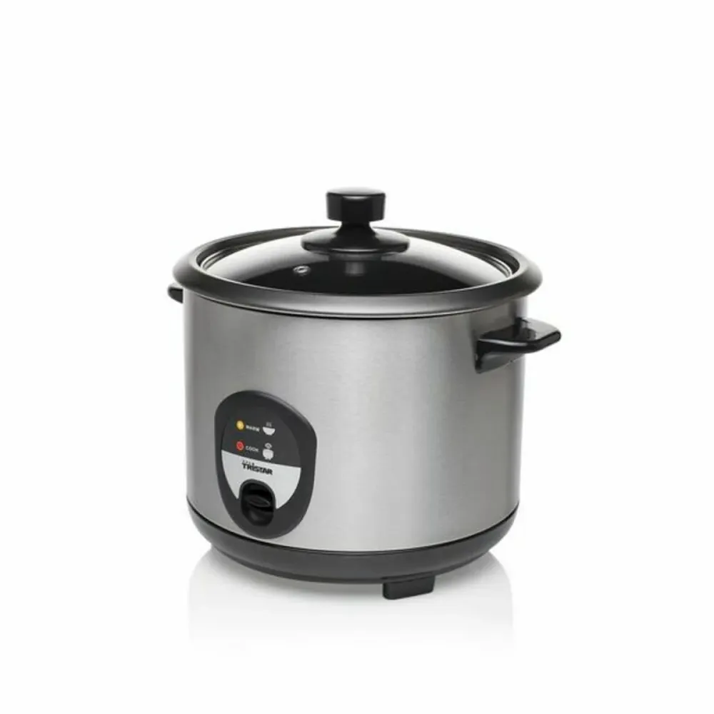 cuociriso Tristar RK-6126 Arrocera 400 W Acciaio inossidabile Argentato 1 L