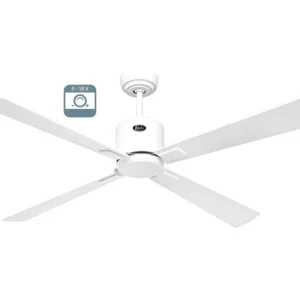 ECO NEO III 132, Ventilatore Senza Luce Corpo Bianco, CasaFan