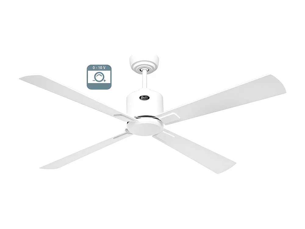 ECO NEO III 132, Ventilatore Senza Luce Corpo Bianco, CasaFan