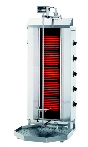 gel-o-mat Grill Elettrico Gyros/Kebab Modello GLG232 Capacità 80 kg GLG232