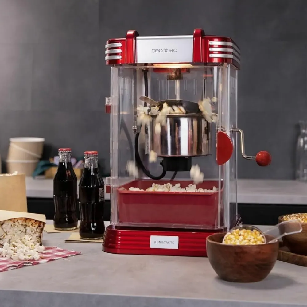 Macchina per pop-corn Cecotec Fun&Taste P’Corn Senza tempo 300 W Rosso