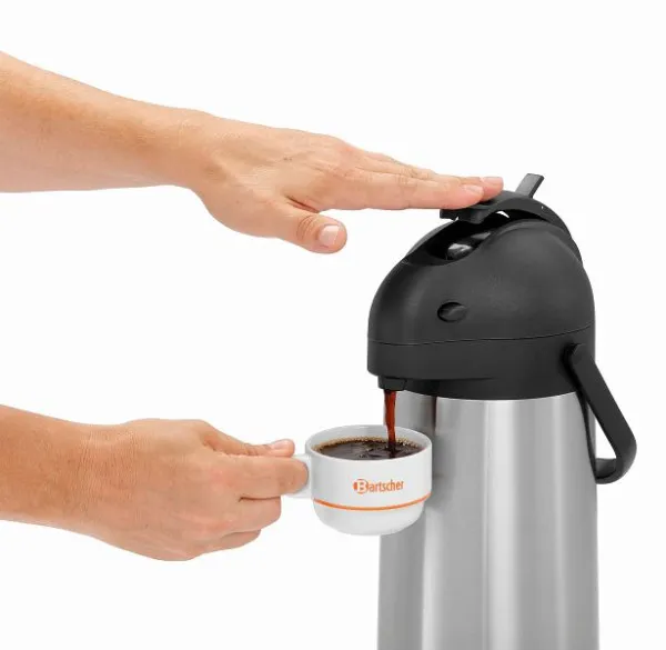 Caraffa con pompa isolata Bartscher 1.9L-ST 190117