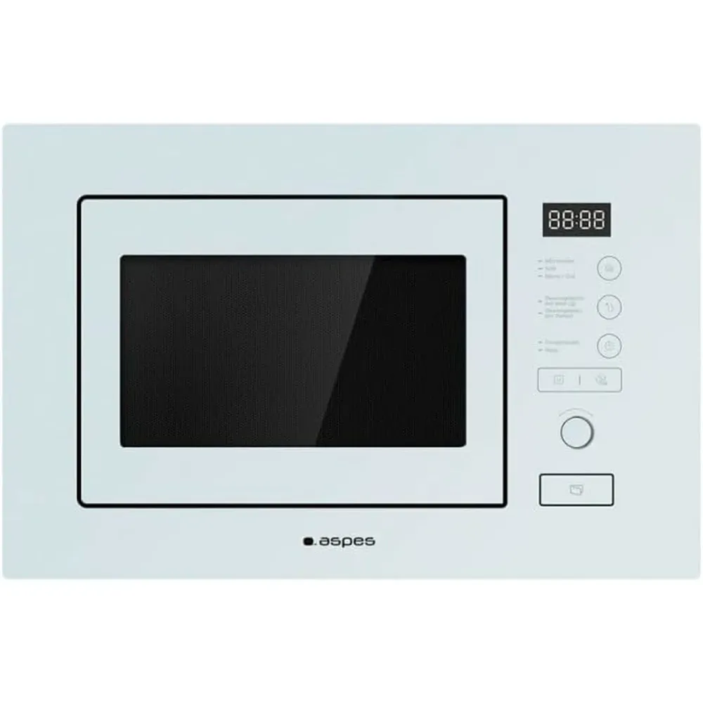 Microonde con Grill Aspes AMWI2800DGB Bianco 800 W 20 L
